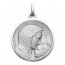 Médaille Vierge à l'Enfant - Le Baiser (argent)