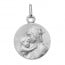Médaille Vierge à l'enfant de Botticelli (Or Blanc)