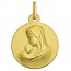 Médaille Vierge à l'enfant (Or Jaune 9K)