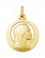 Médaille Vierge Ajourée (Or Jaune) 
