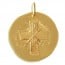 Verso de la Médaille Vierge au Lys (Or Jaune)