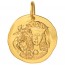 Médaille Vierge au Lys (Or Jaune)