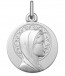 Médaille Vierge auréole arabesque (argent)
