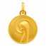 Médaille Vierge auréolée (Or Jaune)