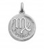 Médaille stylisée Zodiaque Vierge BECKER ( argent)