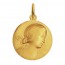 Médaille Vierge de Milan (Or Jaune)