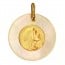 Médaille Vierge Or et Nacre