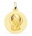 Médaille Vierge en prière (Or Jaune 9k)