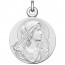 Médaille Vierge en prière 18mm (argent)