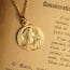 Médaille Vierge en prière (Photo zoomee)