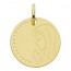 Medaille Jeton vierge en prière (Or Jaune 9k)