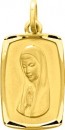 Médaille Vierge encadrée