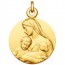 Médaille Vierge à L'Enfant et l'Agneau
