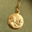 Médaille Vierge à l'enfant photo zoomee