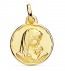 Médaille Vierge et l'enfant mate