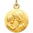 Medaille bapteme Vierge à l'Enfant