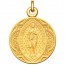 Médaille Immaculata Plaqué Or