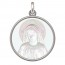 Médaille Madonne Antique (Argent & Nacre)