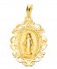 Médaille Vierge Miraculeuse Arabesque (Or Jaune 9K)