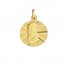 Médaille Vierge (Or Jaune)