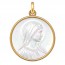 Médaille Rosa Mystica (Or & Nacre)