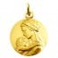 Médaille Vierge et l'enfant tendresse Martineau (Or Jaune)