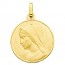 Medaille Vierge Priante (or jaune)