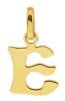 Pendentif Alphabet Lettre E (Or Jaune)