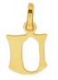 Pendentif Alphabet Lettre U (Or Jaune)