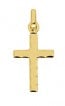 Pendentif Croix Ciselée (Or Jaune)