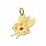 Pendentif Enfant Fée 3 Etoiles sur Robe