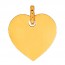 Pendentif Plaque Cœur