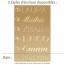 Styles d'écriture pour la gravure