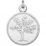 Médaille Arbre de Vie perlé (Argent)