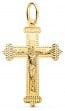 Croix Christ facettée