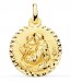 Médaille St-Antoine de Padoue facettée (Or Jaune)
