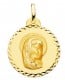 Médaille Vierge Marie ciselée profil droit