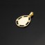 Médaille Vierge en prière Goutte (Or Jaune)