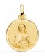 Médaille Sainte Thérèse bord poli