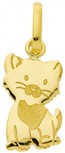 Pendentif Chaton (Or Jaune)