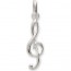 Pendentif Clé de Sol (argent)
