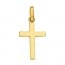 Pendentif Croix Fil Carré (Or Jaune 9k)