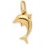 Pendentif dauphin (Or Jaune)