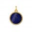 Pendentif le Bleu (Or Jaune) 