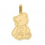Pendentif ourson (Or Jaune)