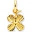 Pendentif trèfle à 4 feuilles (Or Jaune)