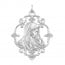 Pendentif Notre-Dame de la Tendresse (Argent)