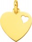 Pendentif Coeur ajouré (Or Jaune)