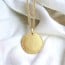 Médaille La Belle Martelée Perlée (Vermeil)