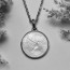 Médaille Colombe (Argent & Nacre) 